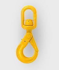 Alloy Steel Swivel Self Locking Hook