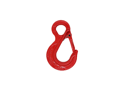 G80 French Type Eye Sling Hook with Forged Latch