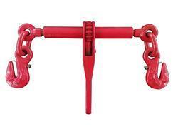 Ratchet Chain Load Binder with Safety Hooks