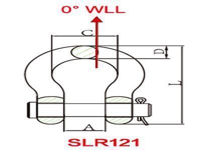 Round Pin Anchor Shackle